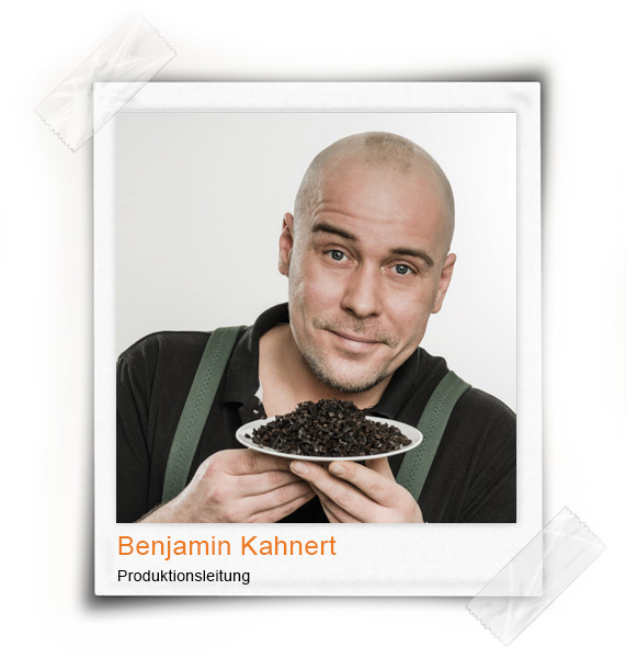 Benjamin Kahnert - Technik, Produktions- und Schichtplanung