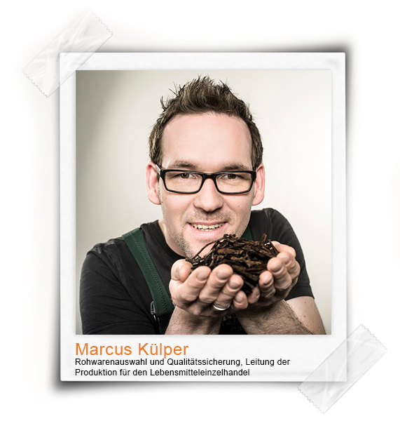 Markus Külper - Qualitätssicherheit, Leitung der Produktion