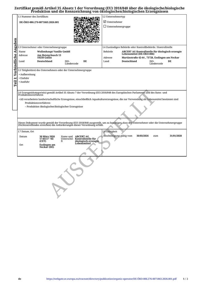BIO EU - AB Cert